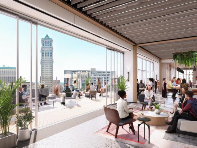 Renderings released for Hudson’s site office and event space